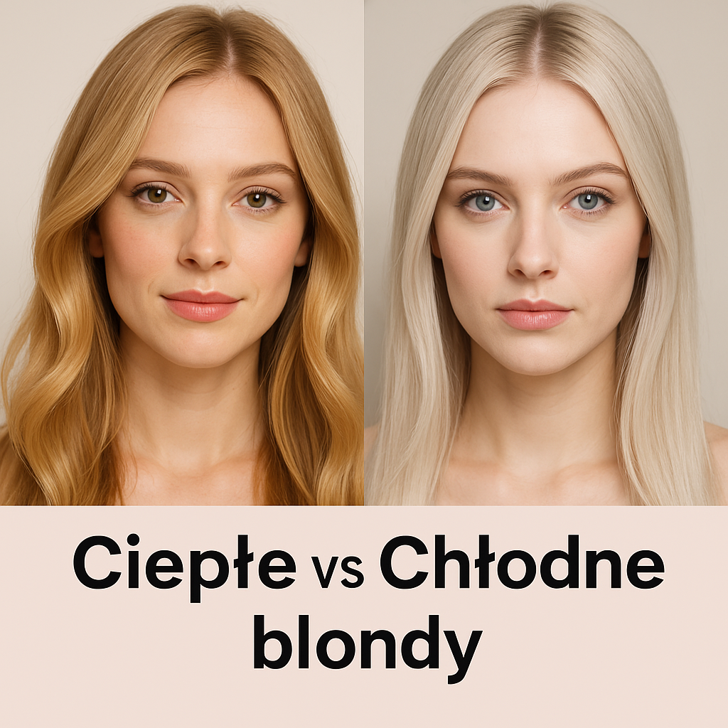 ciepłe vs chłodne blondy