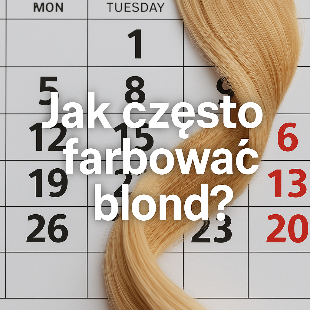 jak często farbować blond