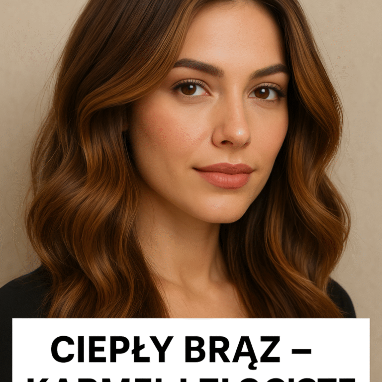 ciepły brąz